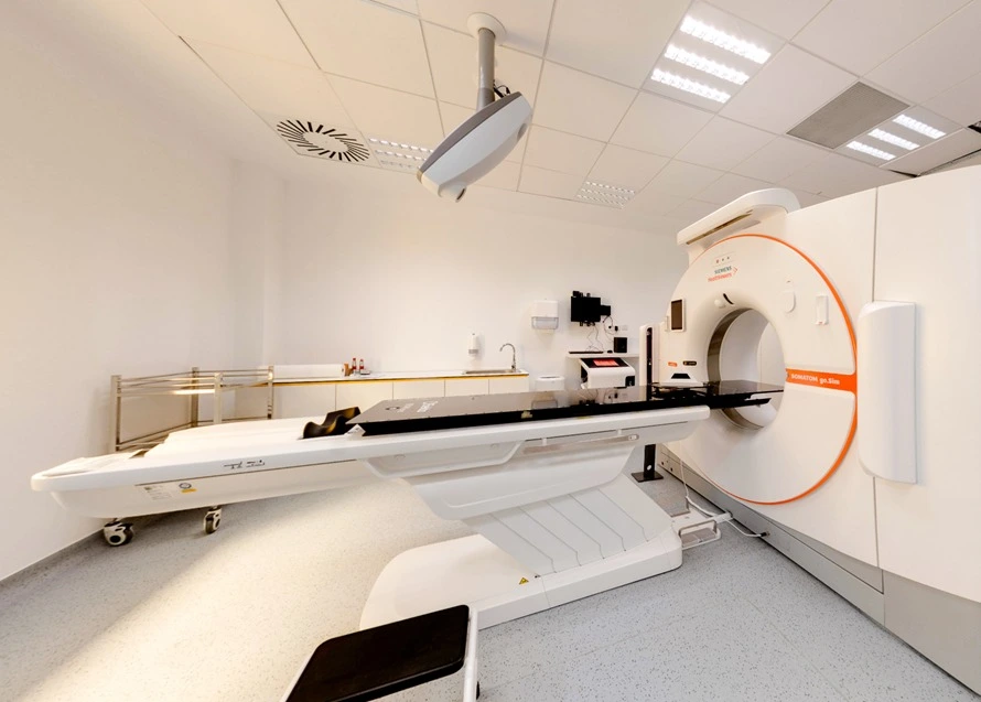 Siemens SOMATOM gn.Slim, simulare CT pentru planificarea radioterapiei